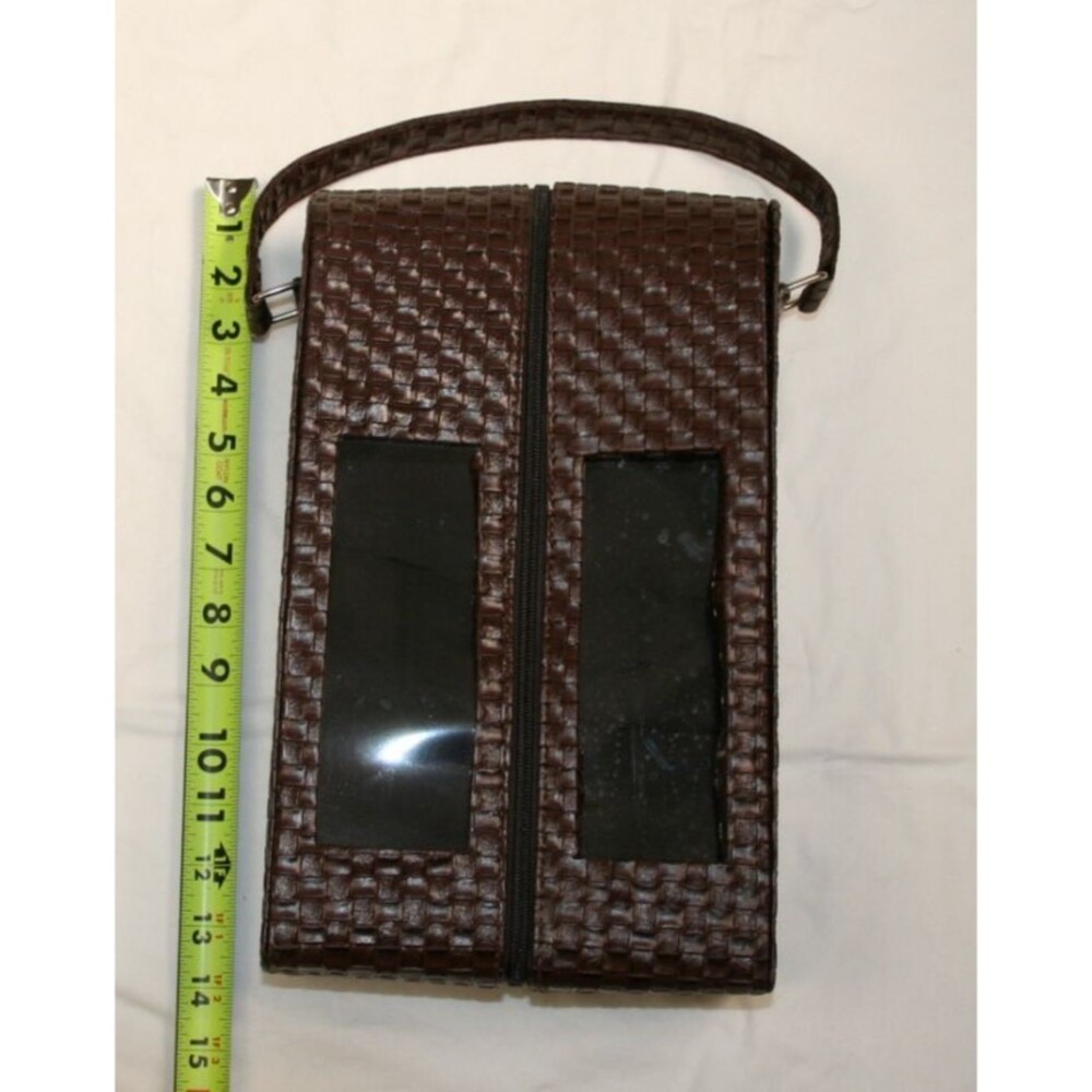 Woven Wine Bottle Gift Box Single Storage Case Plastic Weave Style Holder